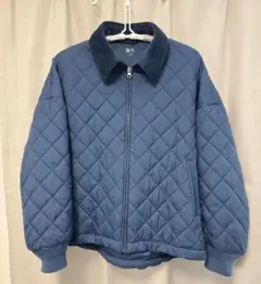 UNIQLO パフテックブルゾン XL レディース ブルー