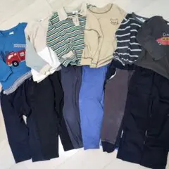 長袖6着　長ズボン6着　12着まとめ売り　100サイズ　保育園　春