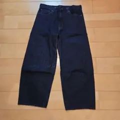 ダークブルー ストレートデニム