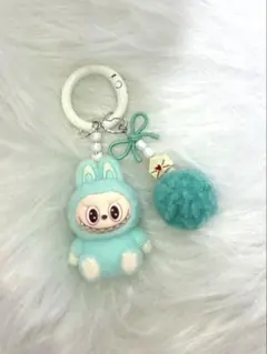 ラブブ キーホルダー ミント