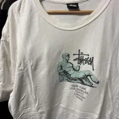 Stüssy グラフィックTシャツ Lサイズ ホワイト
