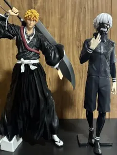 BLEACH 黒崎一護 東京喰種 金木研 フィギュア　グランディスタ