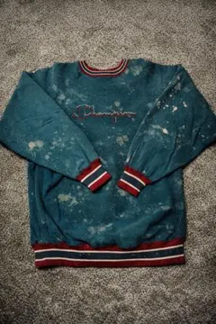 90s USA製 Champion リバースウィーブXL 神フェード 刺繍タグ