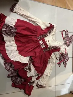 ［今週限定値下げ‼️］子供　ワンピース サイズ120 ゴスロリ・ロリータドレス