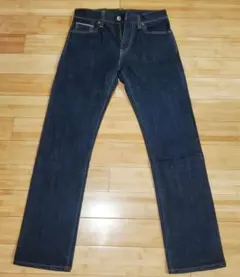 ジーンズ　ユニクロ　ダークブルー　W76