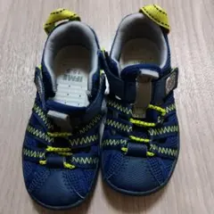 IFME サンダル 15.5cm ネイビー・イエロー