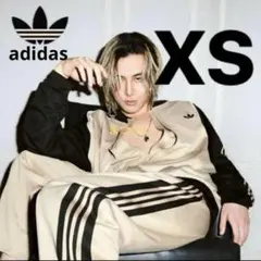 専用　adidas 藤井風 着用 ルーズメッシュトラックトップ XSサイズ