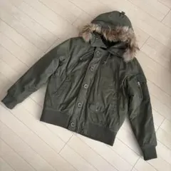 タイムセール☆ビームスハート　コットン中綿ジャンパー