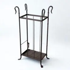 アンティーク風ポスト 鍵付き 郵便受け ブラック瓦屋根 【未使用品