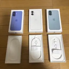 iPhone 16空箱　simピン2本付き