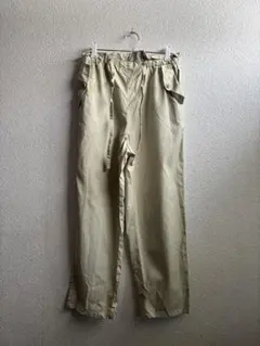 【美品】GU ペーパーバッグテーパードパンツ L