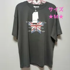 CHIP CLIP ユニオンジャックプリントTシャツ★サイズM★綿100%