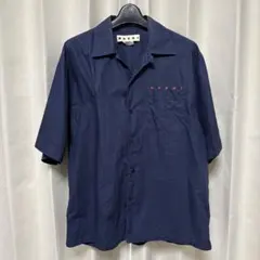 【稀少】MARNI マルニ コットンボウリングシャツ オープンカラーシャツ 46のサムネイル