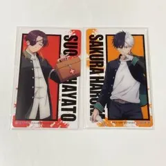 桜　蘇枋　クリアカード　白十字　WIND BREAKER ウィンブレ