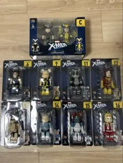 MARVEL X-MEN BE@RBRICK ペアボックスC、ベアブリック8個
