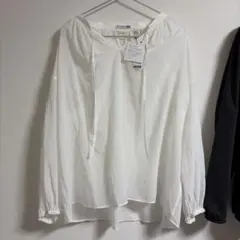 UNIQLO JW ANDERSON コットンシアーボリュームブラウス L