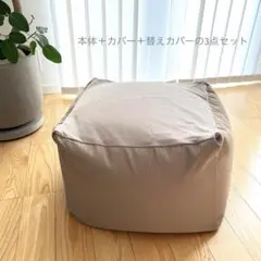 無印良品 体にフィットするソファ 【小】 本体＋カバー＋替えカバー 3点セット