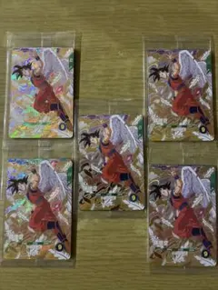 ドラゴンボールスーパーダイバーズ店頭配布　ゴッドレア3種類５パックセット！！