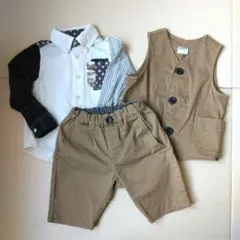 BREEZE 男の子 セットアップ フォーマル 入園式 発表会　100 110