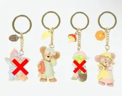 ダッフィー、シェリーメイ　フォールズ・サウンド・インビテーション　キーチェーン