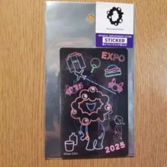 関西万博ミャクミャク ステッカー ① 絵柄が変化します。