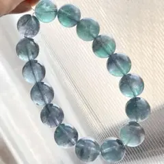 希少 パイライトインフローライト 品質◎ ブレスレット