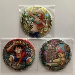 ワンピース 輩缶バッジ SHINE ルフィ ナミ チョッパー