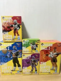 ドラゴンボール 一番くじ フィギュア ギニュー特戦隊