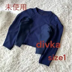 W♦︎未使用　ディウカ24A/W ハイゲージダブルニットトップス