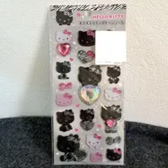 正規品 サンリオ ハローキティ キラキラ ラインストーンシール ゼブラ
