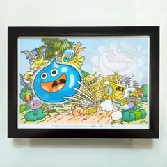 スライムもりもりドラゴンクエスト 衝撃のしっぽ団 パッケージイラスト 額付き