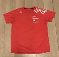 Move Sport 吸湿速乾 Tシャツ レッド