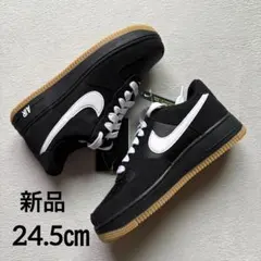 新品 NIKE エアフォース1 ’07 LV8 黒 ガムソール 24.5㎝のサムネイル