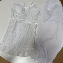 美品　セミロングライン　ブライダルインナー　D65