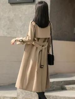 エレガントなトレンチコート レディース✨女子会やお出かけに最適