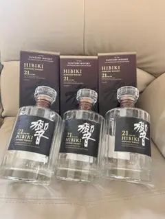 サントリー 響21年 700ml 空瓶 空箱 3セットのサムネイル