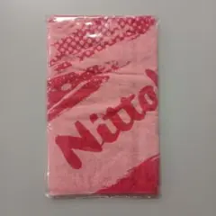 新品 Nittaku スプラミッドタオル 33×80cm ピンク 卓球