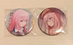 プロセカ 巡音ルカ グリッター缶バッジ セット