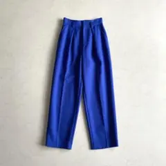 steven alan ツイル タック トラウザーズ ブルー 日本製のサムネイル