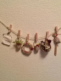 確認用。雑貨いろいろガーランド#39