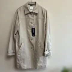 新品タグ付き　NEWYORKER ベージュ ステンカラー コート　11AR