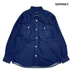 美品 SOPHNET. ソフネット OVERSIZED SHIRT JACKET