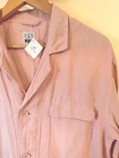 新品　POOL いろいろの服 リネン アトリエコート ミナペルホネン IDEE