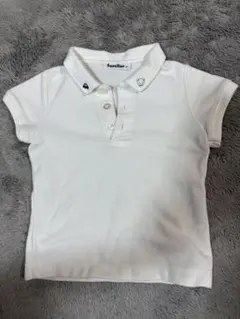 familiar ホワイトポロシャツ 90サイズ