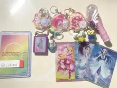 プリキュア キーホルダーとカード 6点セット