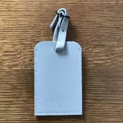 【未使用品】RIMOWA リモワ　ネームタグ　レザー　グレーのサムネイル
