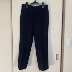 ウール100%ネイビー スラックス