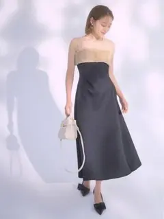 CELFORD×HANAE MORI ファードッキングフィット＆フレアドレス