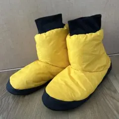 送料込】ワークマン　ルームシューズ　黄色　25〜27センチ