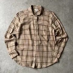 00s J.CREW ネルシャツ チェック グランジ y2k 平成 XSのサムネイル